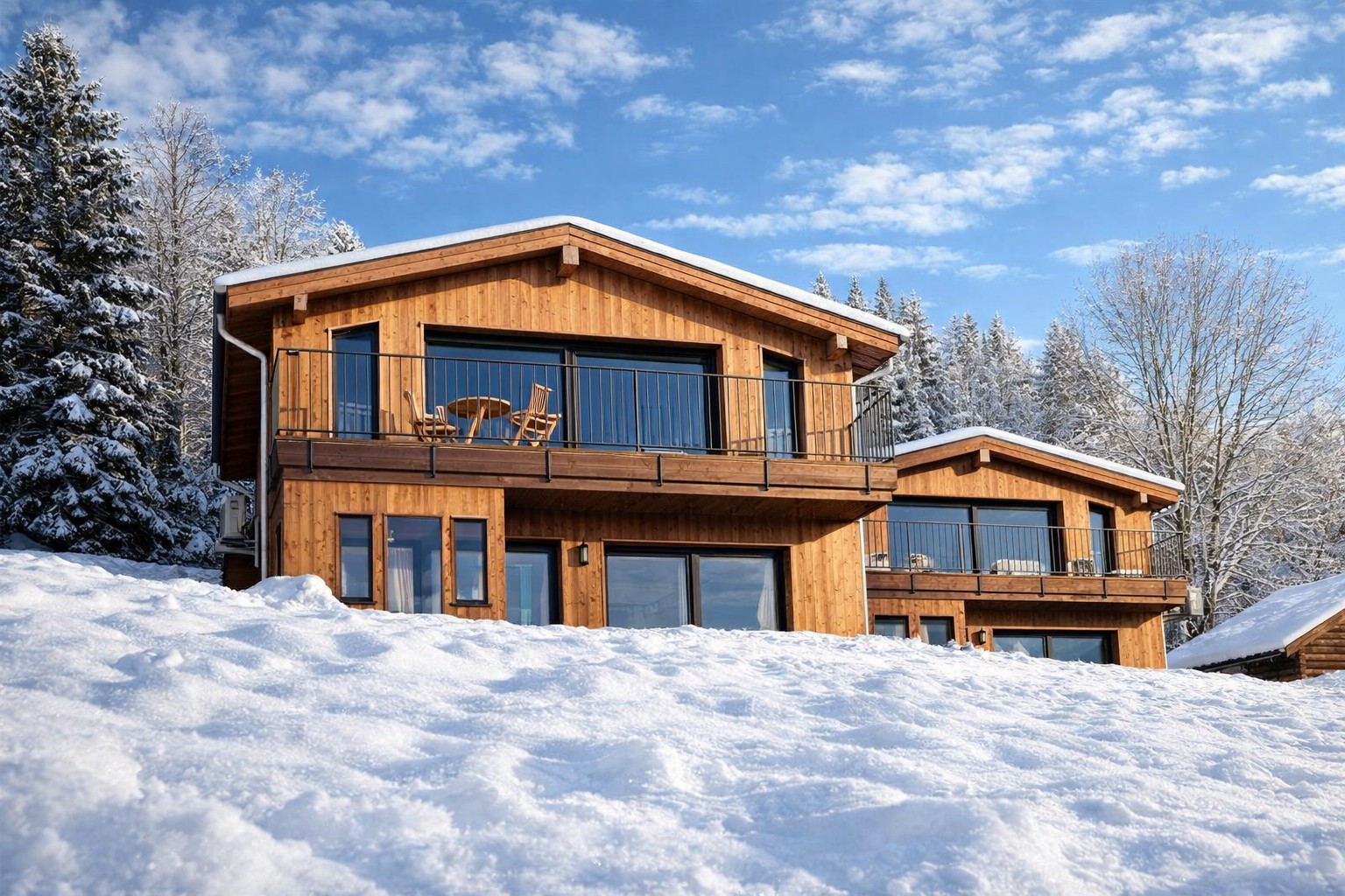 Chalet après transformation